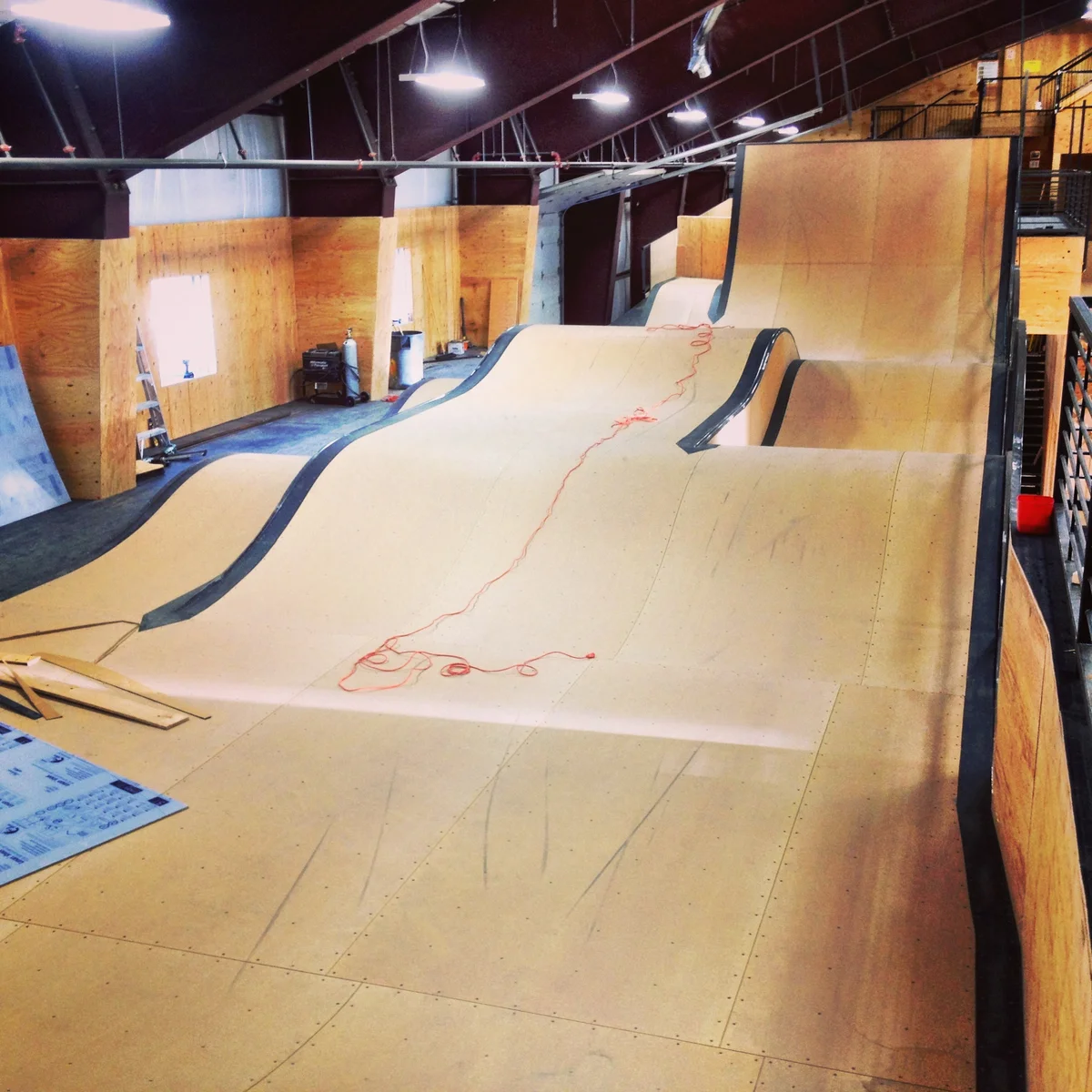 室内滑板公园设计