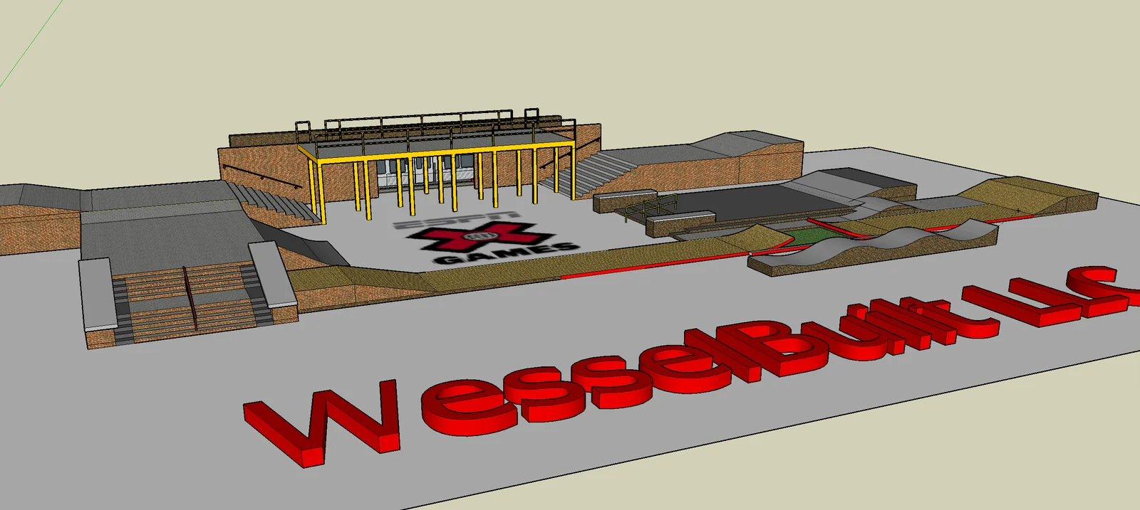 赛事临时场地系统